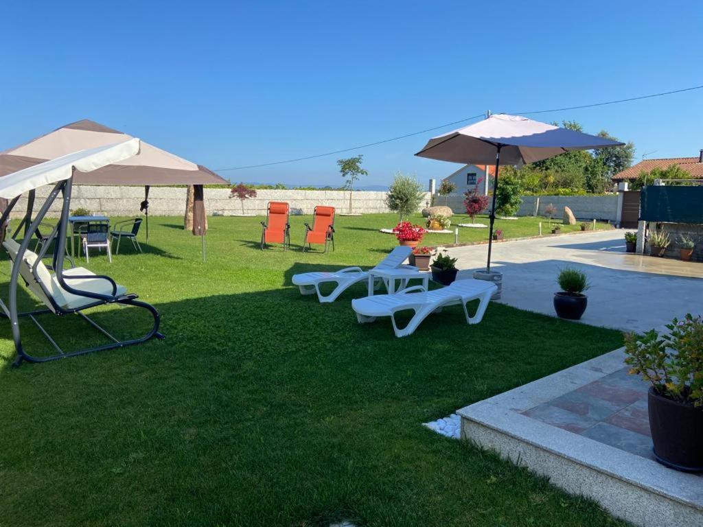 La Casa De Anne Villa Ribadumia Dış mekan fotoğraf